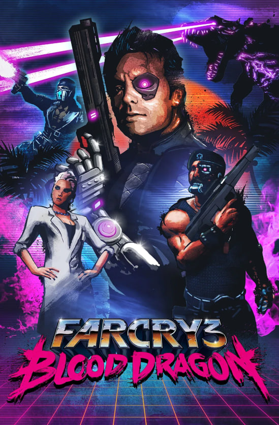 Обложка Far Cry 3 - Blood Dragon